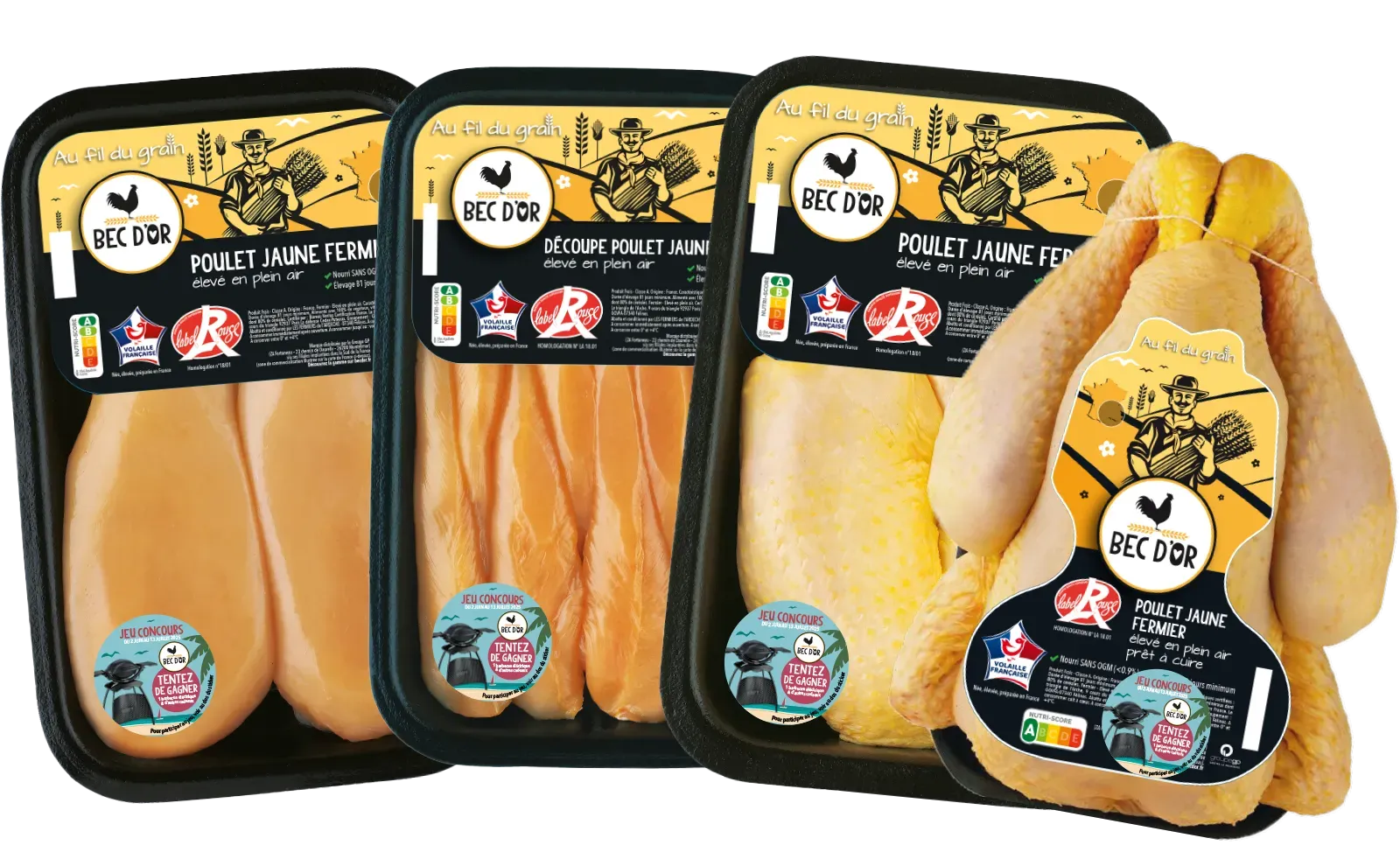 Les gammes été 2025 Bec d'Or Les gammes été 2025 Bec d'Or