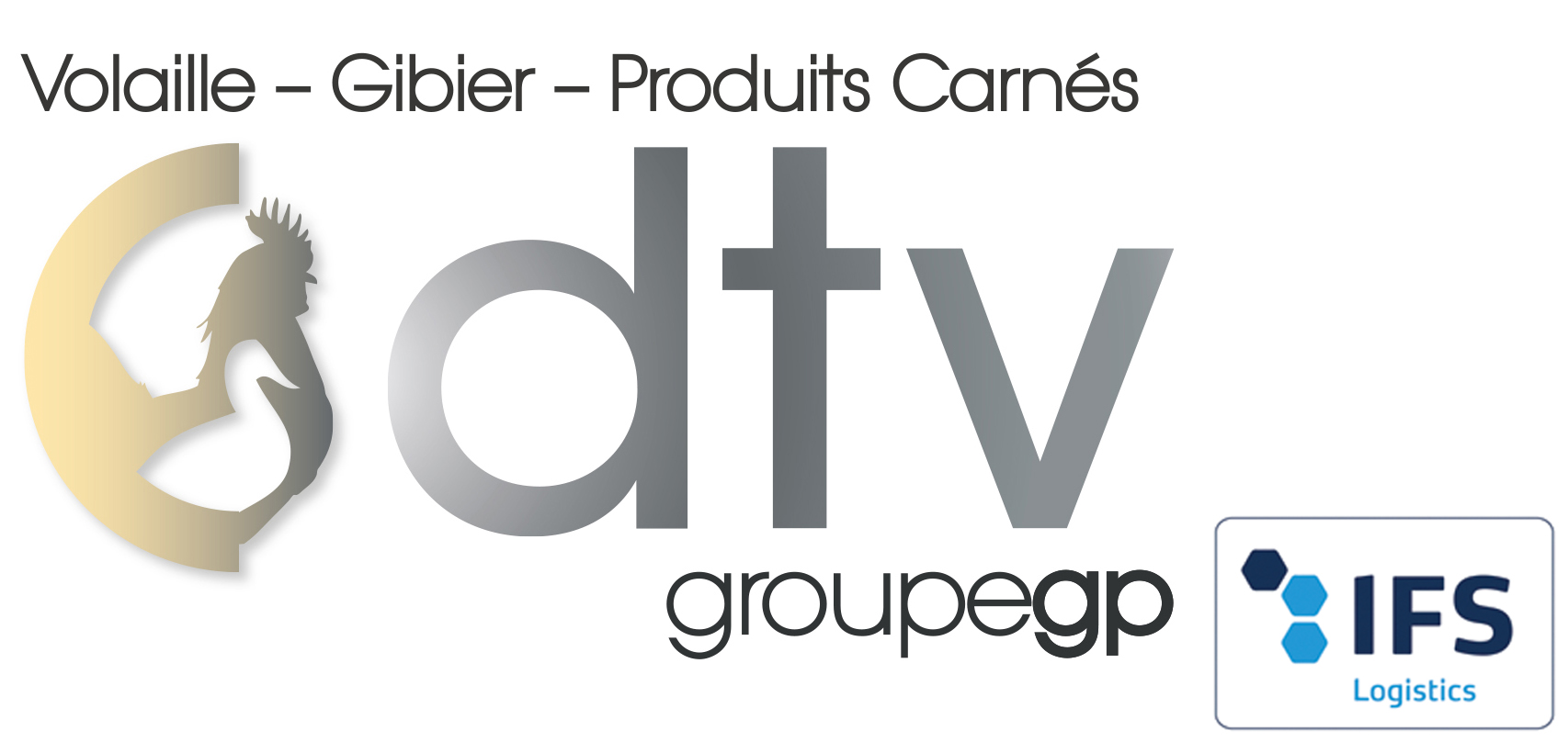 Logo DTV avec IFS logistique